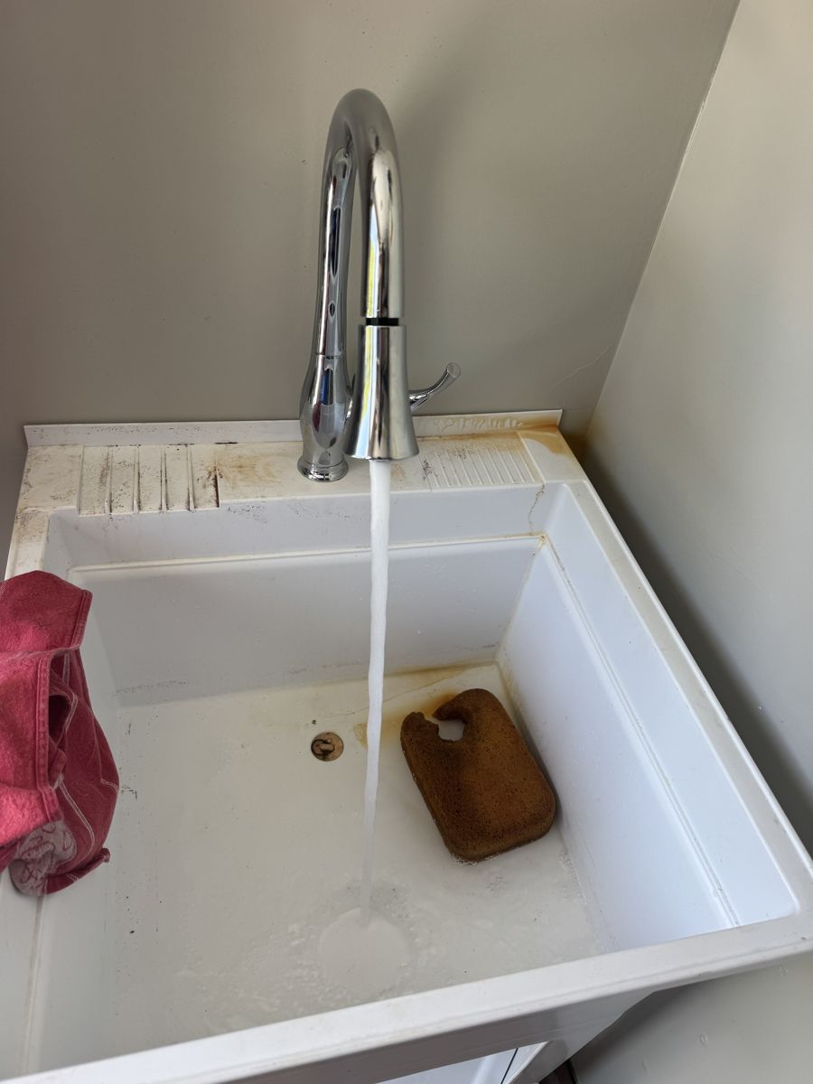 After the repair: Burst Pool House Faucet in Tulsa, finished work by Acts of Service Plumbing