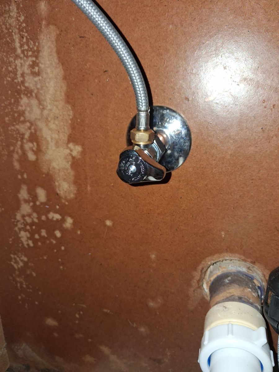 Before the repair: Laundry Sink and Washing Machine Shut-Off Installation in Broken Arrow, photographed on the job by Acts of Service Plumbing