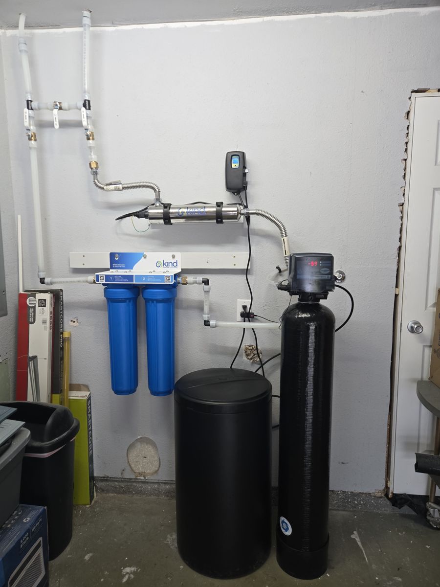 After the repair: Whole House Filtration System Installation in Coweta, finished work by Acts of Service Plumbing