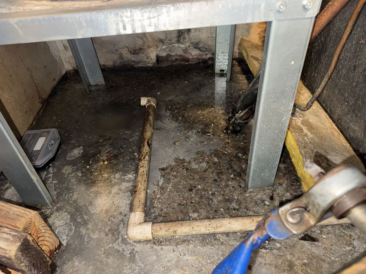 After the repair: Interior Drain Cleaning in Tulsa, finished work by Acts of Service Plumbing