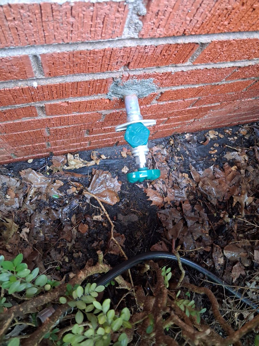 After the repair: Toilet and Hydrant Repair in Tulsa, finished work by Acts of Service Plumbing