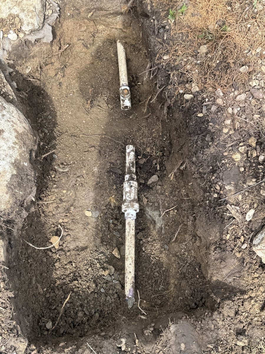 After the repair: Sprinkler Line Leak Repair in Owasso, finished work by Acts of Service Plumbing