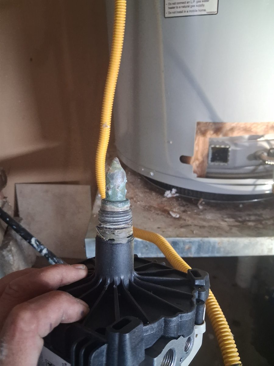 After the repair: Water Heater Gas Control Valve Replacement in Collinsville, finished work by Acts of Service Plumbing
